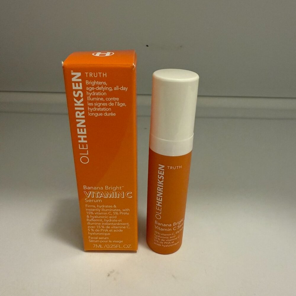 OLE HENRIKSEN Banana Bright Vitamin C Serum – 7mL / 0.25oz Mini Travel Size